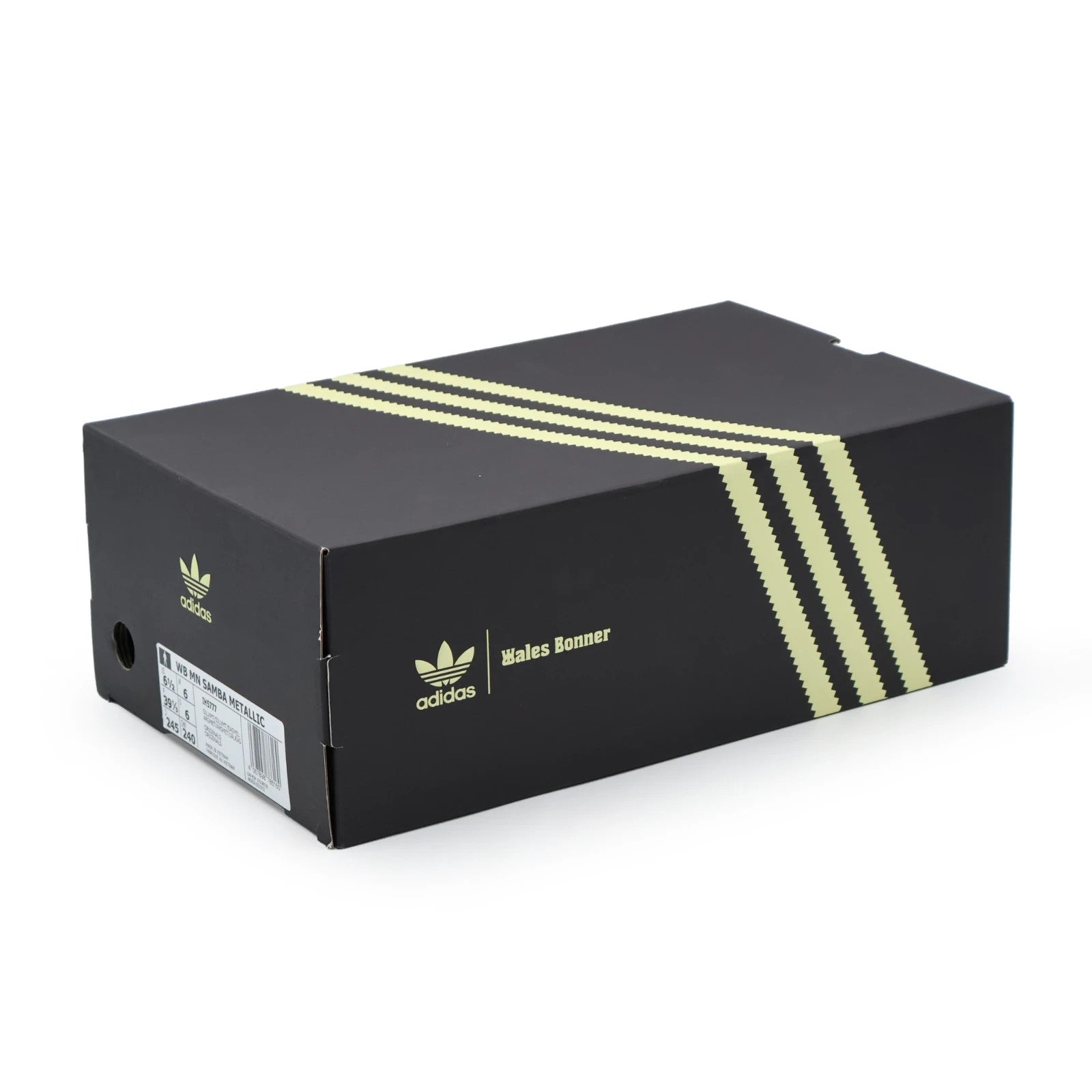 IH5777 Wales Bonner adidas Originals MN Samba Silver Metallic Easy Yellow (Men's