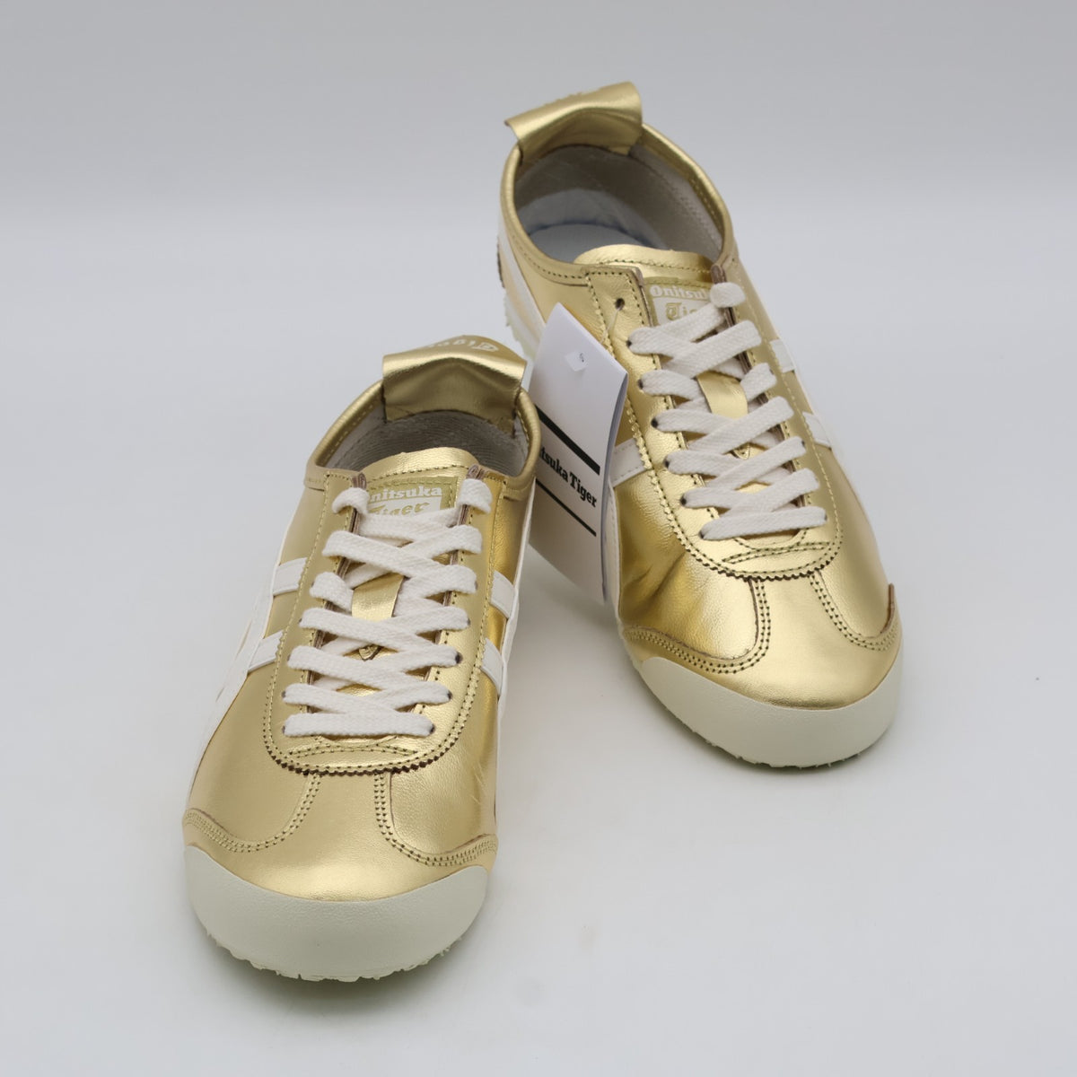 1183B566-201 Onitsuka Tiger Mexico 66 Gold White (Men's)