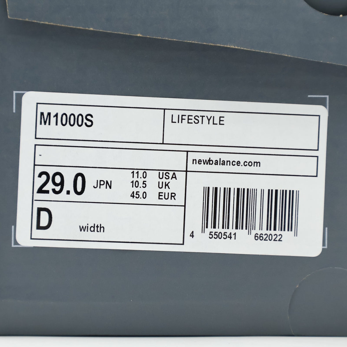 M1000S New Balance 1000 Deep Ocean (Men's)