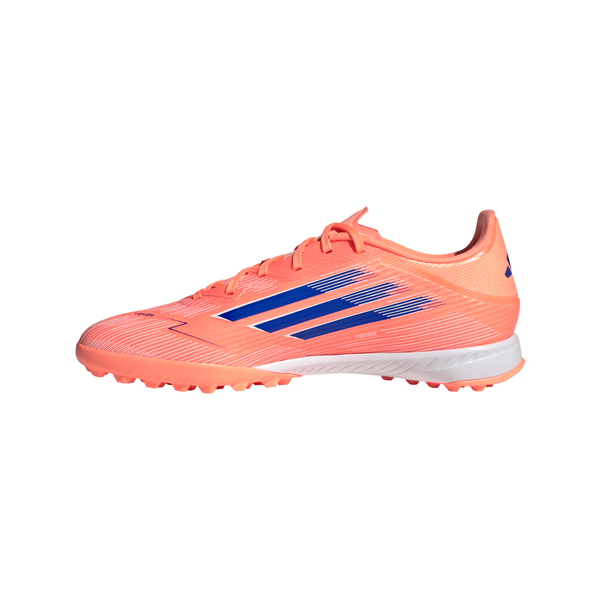 JH7723 adidas F50 League Turf Cleats Beam Orange Lucid Blue Cloud White (Men's)
