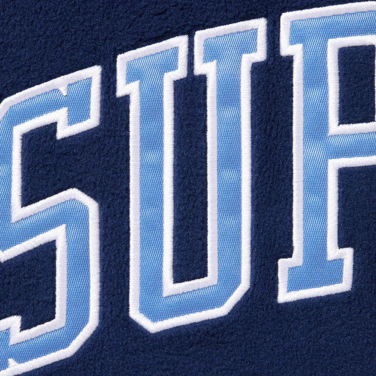 Supreme Polartec Baseball Jersey Navy