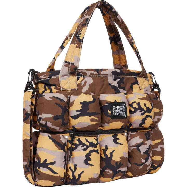 Supreme Marithe Francois Girbaud Pokachu Puffer Tote Bag Camo