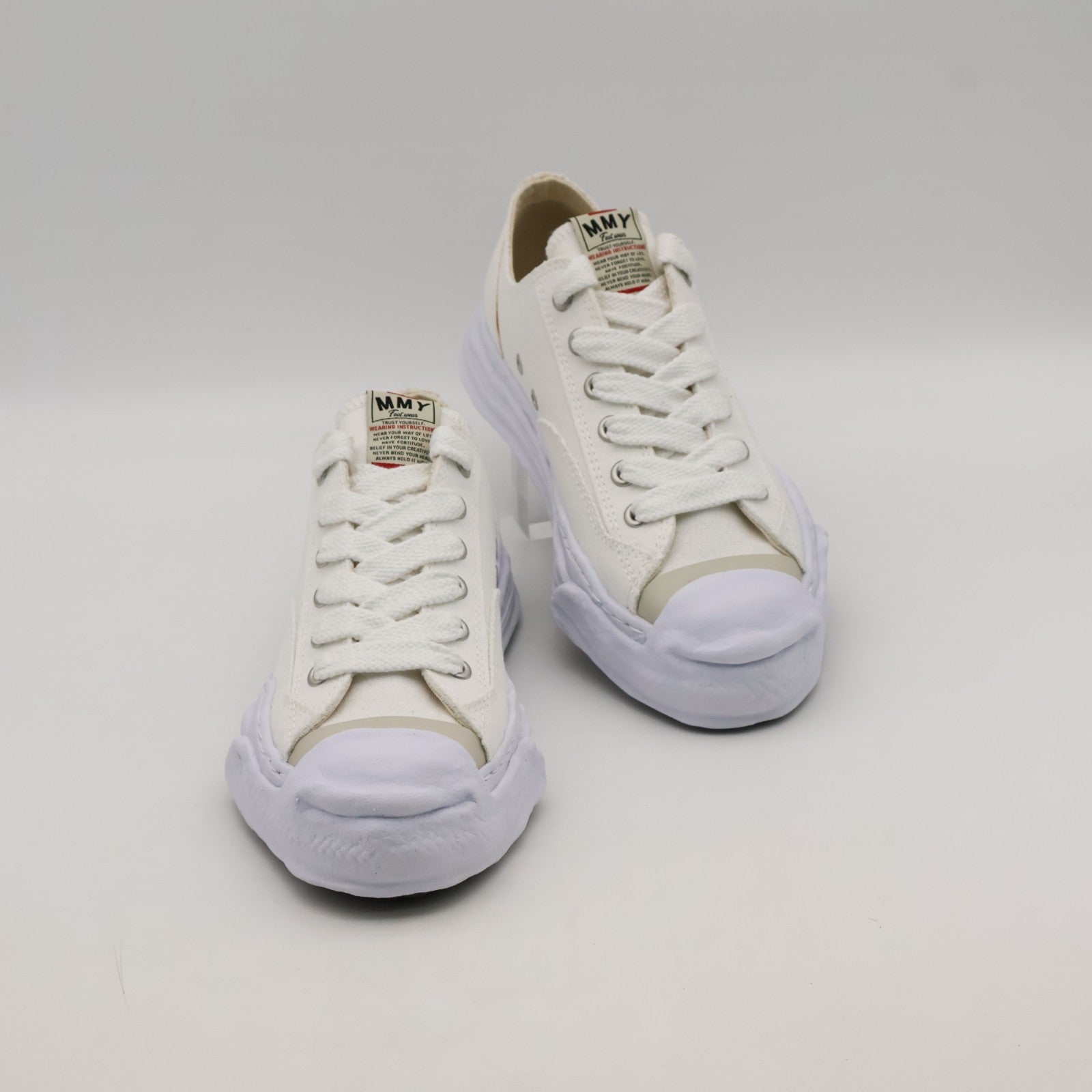 A05FW702-white Maison MIHARA YASUHIRO HANK Original Sole Canvas Low Cut (Men's)