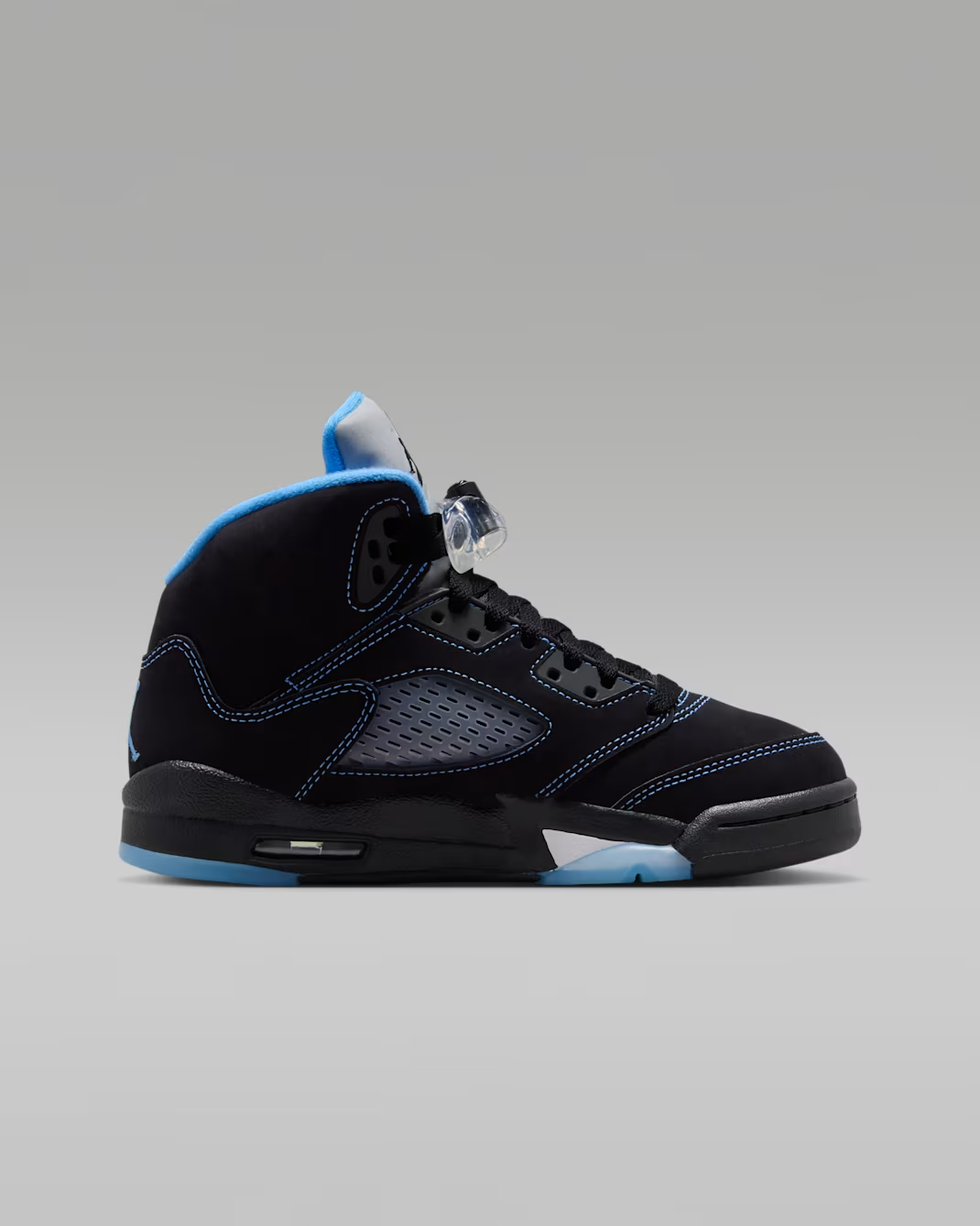 440888-008 Nike GS Air Jordan 5 "Black Carolina"