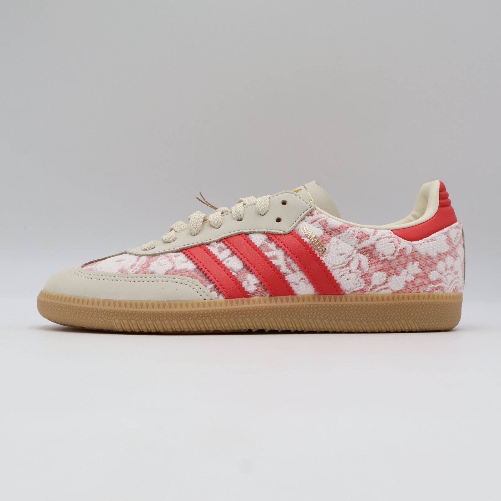JR8841 Liberty London Ã adidas Originals  Samba Better Scarlet (Women's)