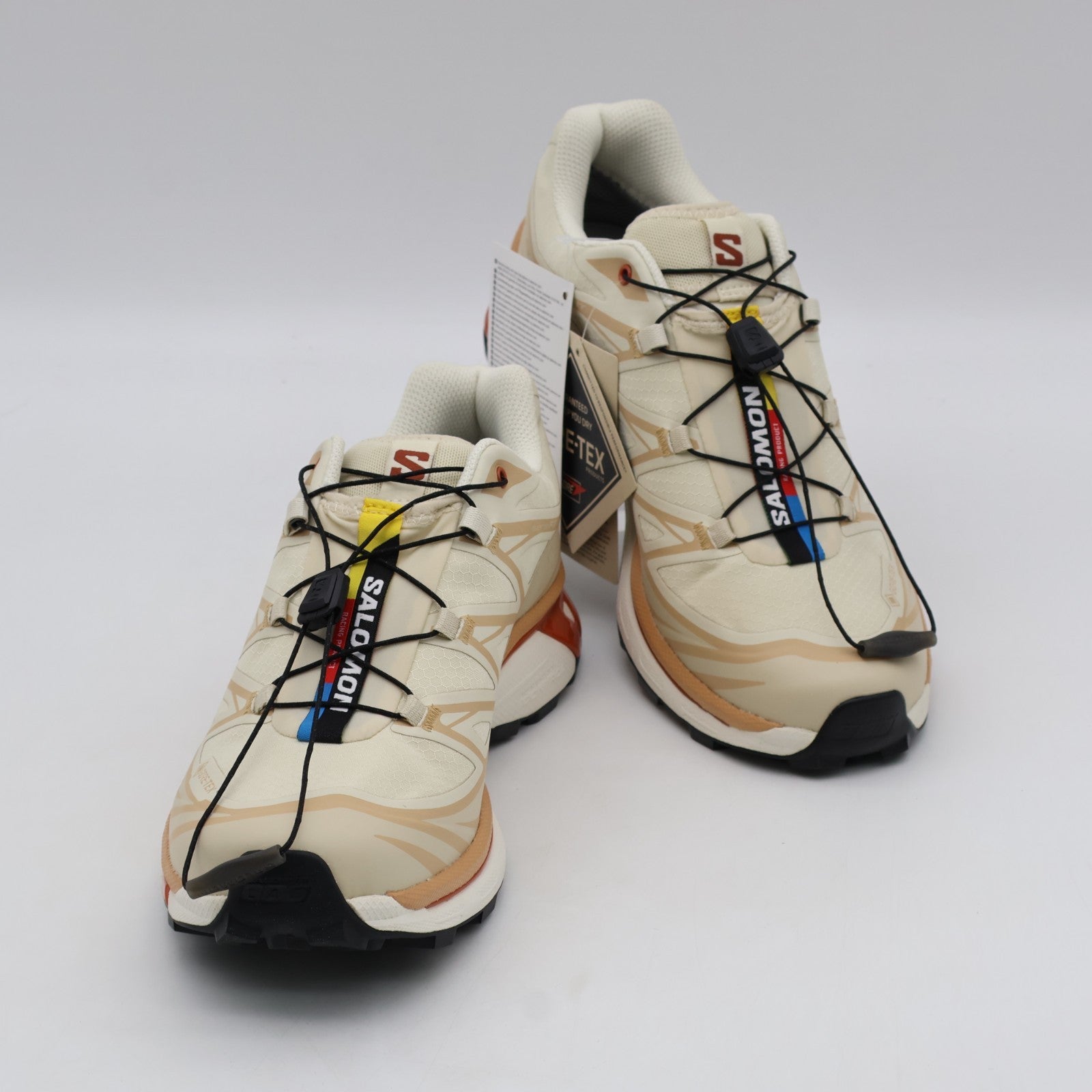 L47865200 Salomon XT-6 GORE-TEX Almond Milk Soft Clay Burnt Ochre (Men's)