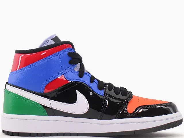CV5276-001 Nike Air Jordan 1 Mid "Multi Patent" (Women's)