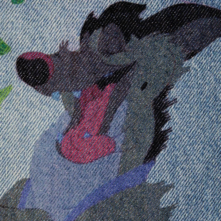 Supreme All Dogs Go To Heaven Loose Fit Jean Washed Indigo