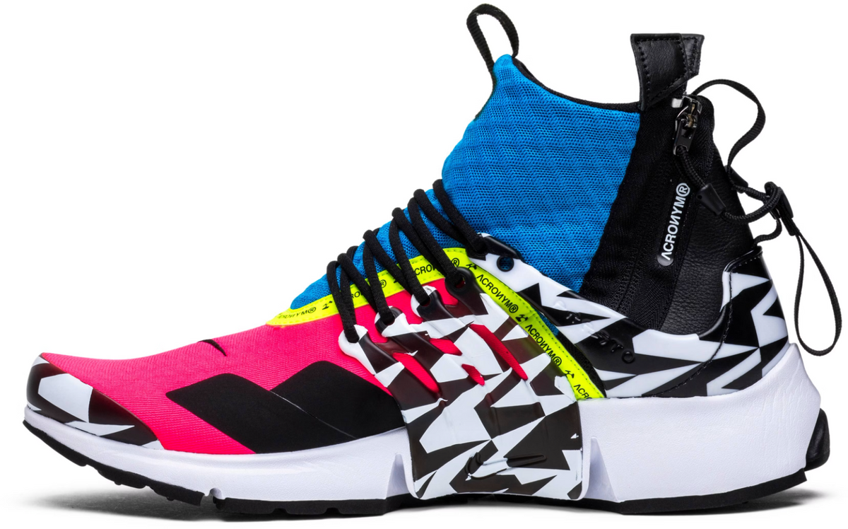 AH7832-600 ACRONYM Ã Nike Air Presto Mid "Hyper Pink" (Men's)