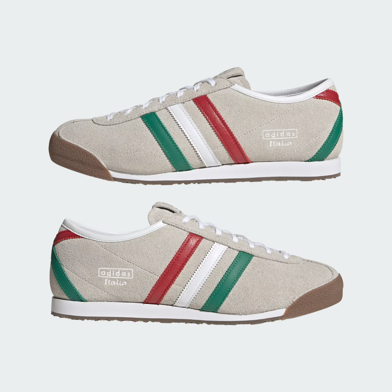 KJ1199 Mercedes adidas Italia 70s Cloud White Bold Green Power Red (Men's)