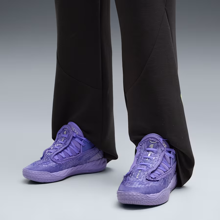 313266-01 Puma MB05 Lo Team Bank "Dark Amethyst" (Men's)