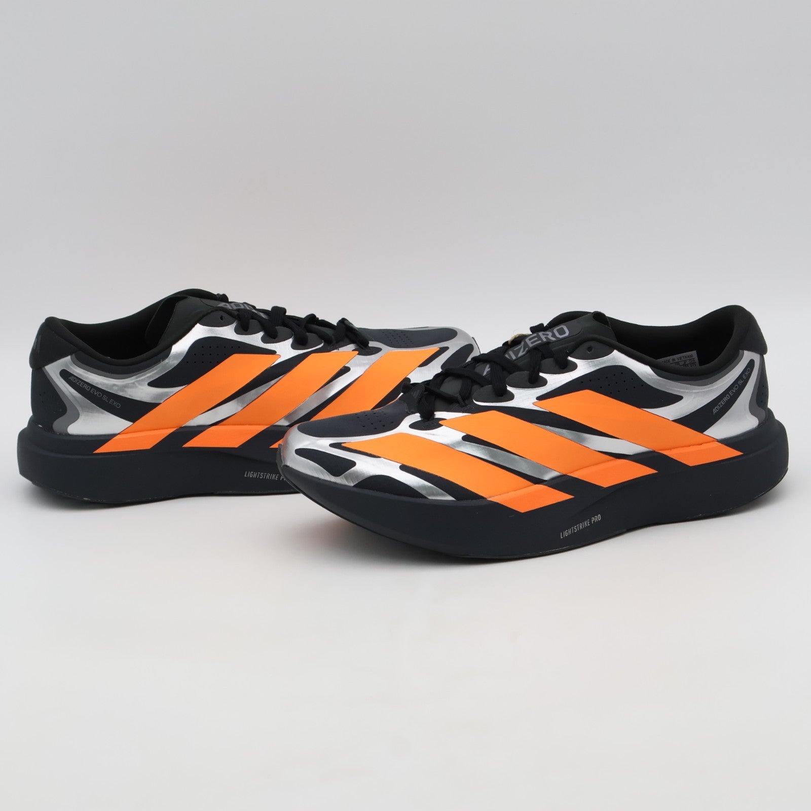 KI4766 adidas Adizero Evo Sl EXO Carbon Lucid Orange Silver Metallic (Men's)