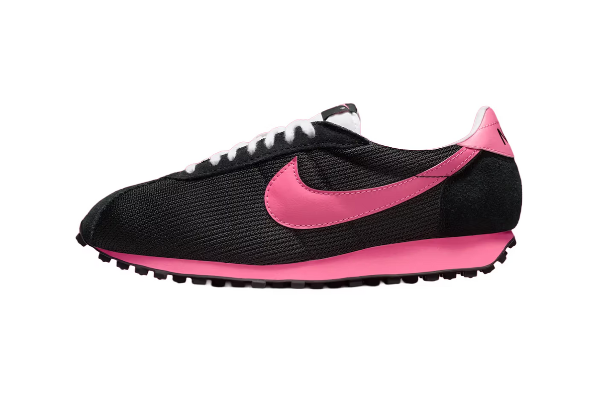 IU7936-001 Black COMME des GARCONS Ã Nike LD-1000 SP "Black/Spirit Pink" (Men's)