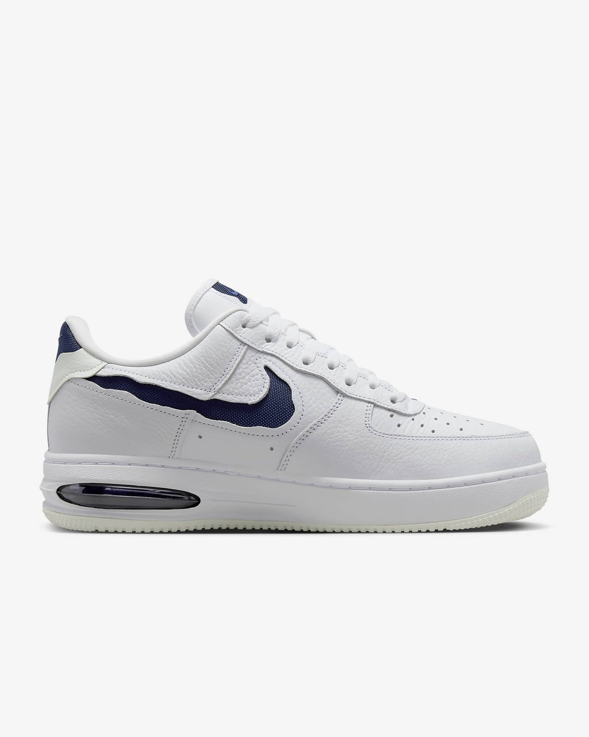 HF3630-102 Nike Air Force 1 Low EVO Summit White Midnight Navy (Men's)