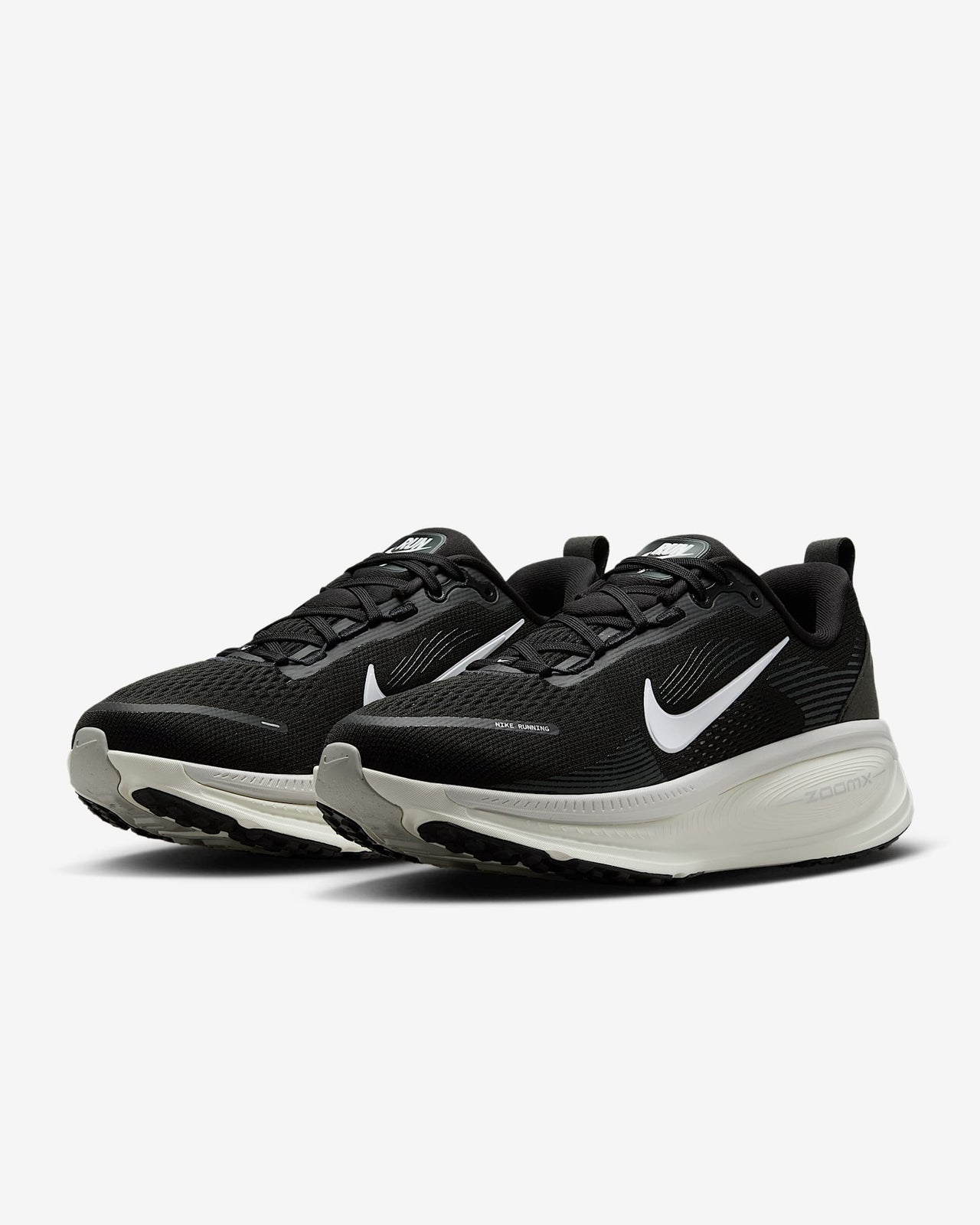HM6804-005 Nike Vomero 18 Black Coconut Milk Light Iron Ore Summit  (Women's)
