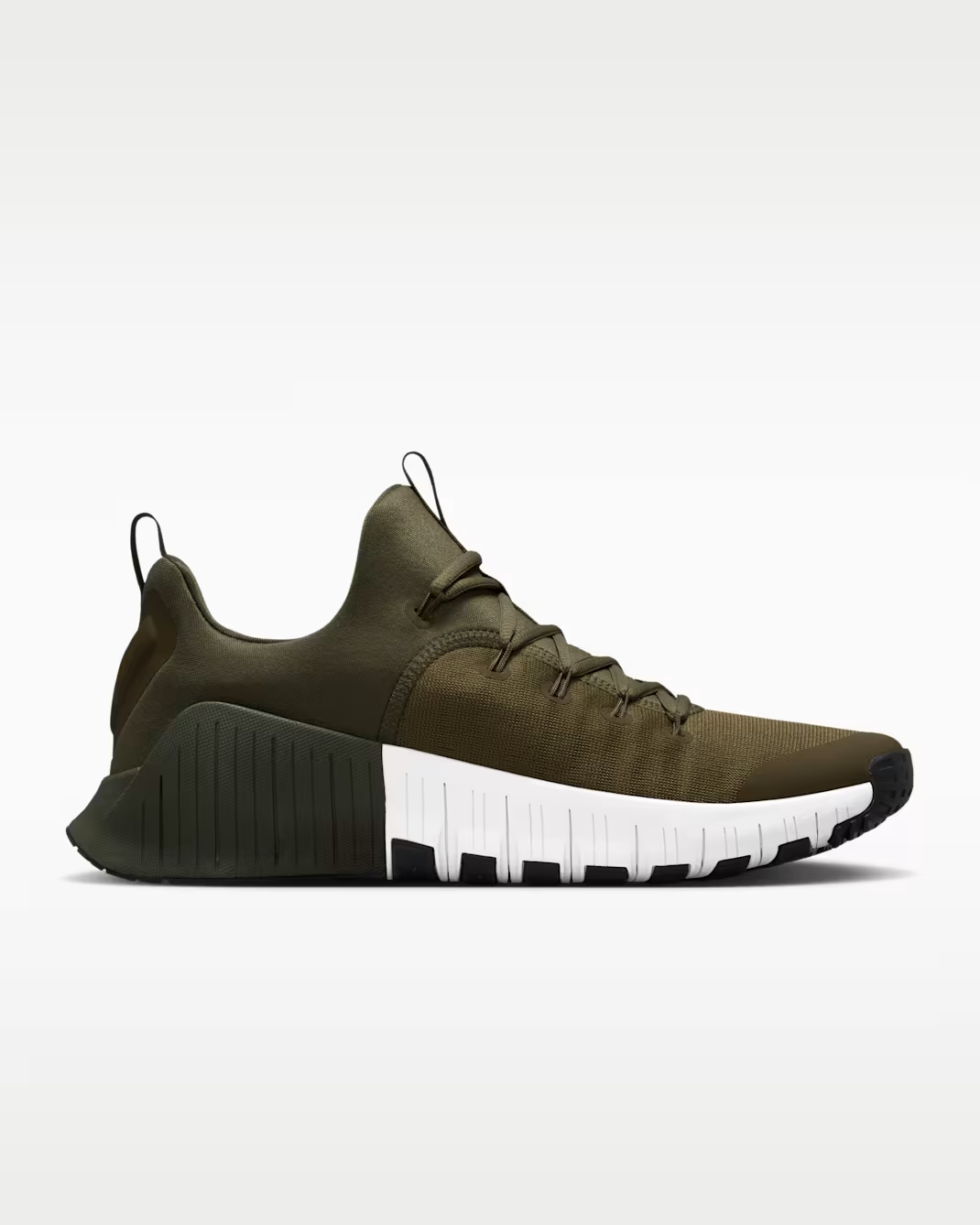 FJ7127-202 Nike Free Metcon 6 Medium Olive Cargo Khaki Black (Men's)
