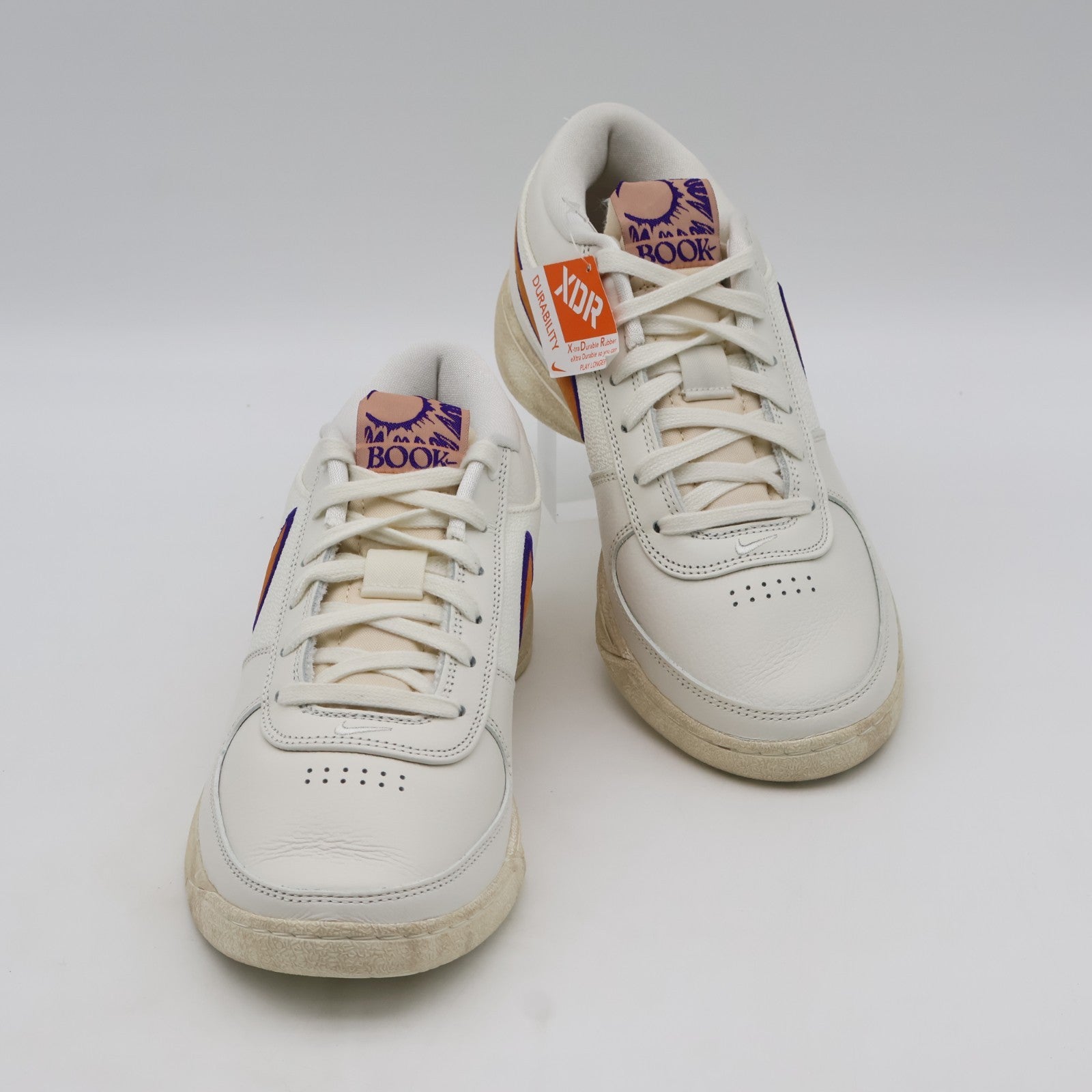 FJ4250-106 Nike Book 1 Sail  Court Purple Clay Orange (Men's)