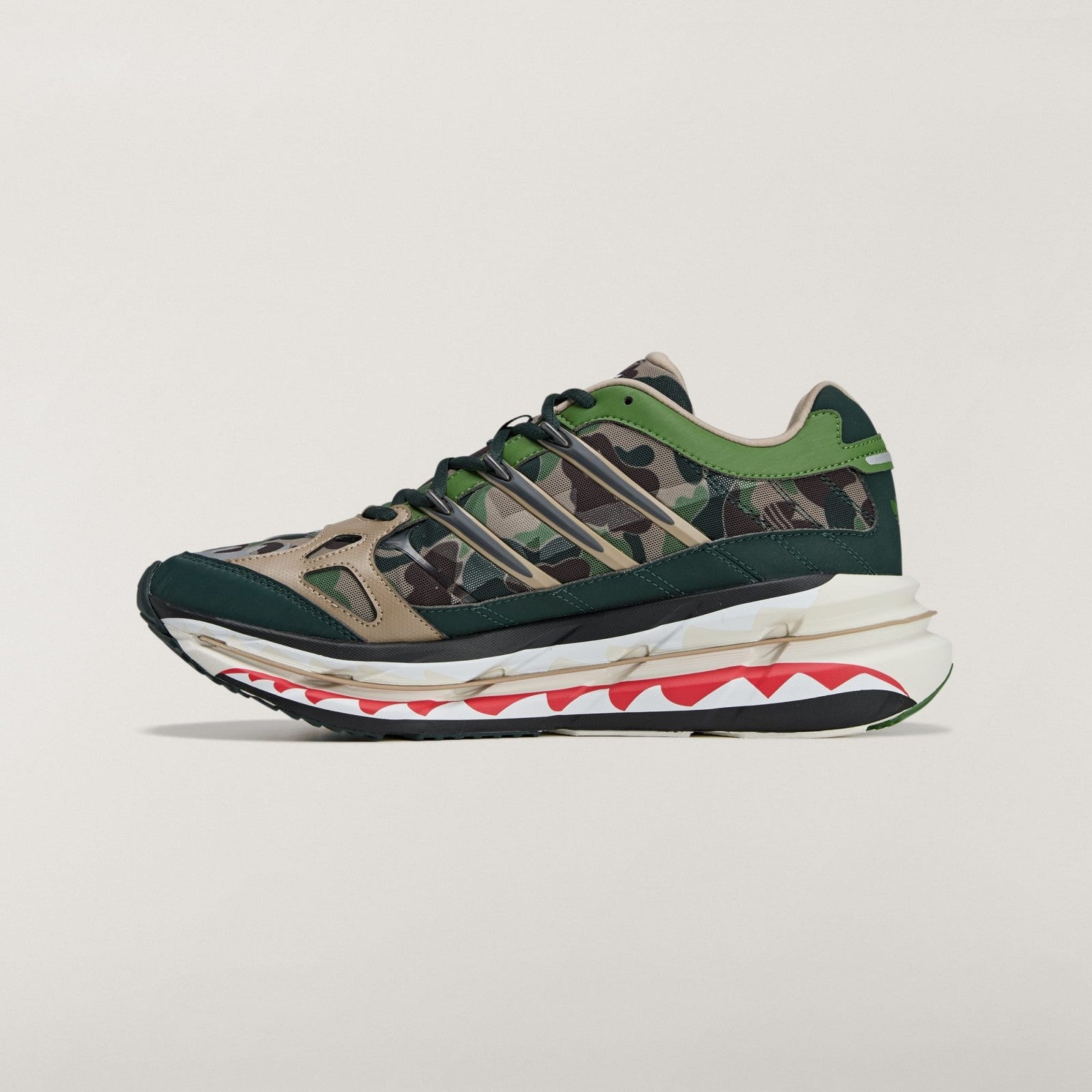 KJ8850 A BATHING APE adidas Adistar HRMY World Cup Pack Green Camo (Men's)