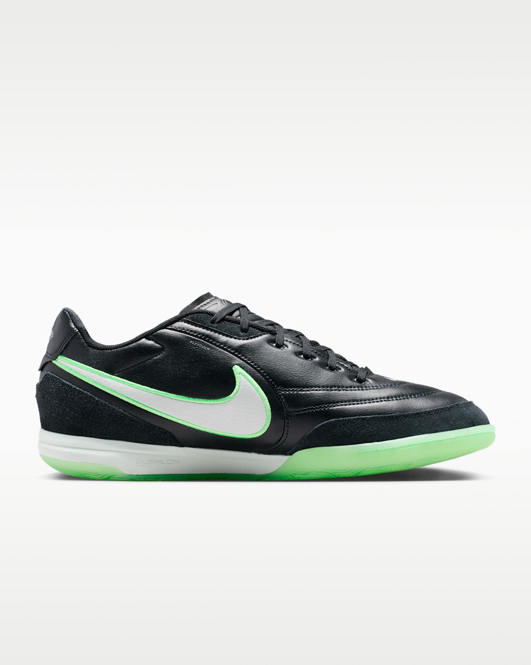 HQ7017-001 HQ7017-001 Nike Tiempo Streetgato Black/Illusion Green (Men's)