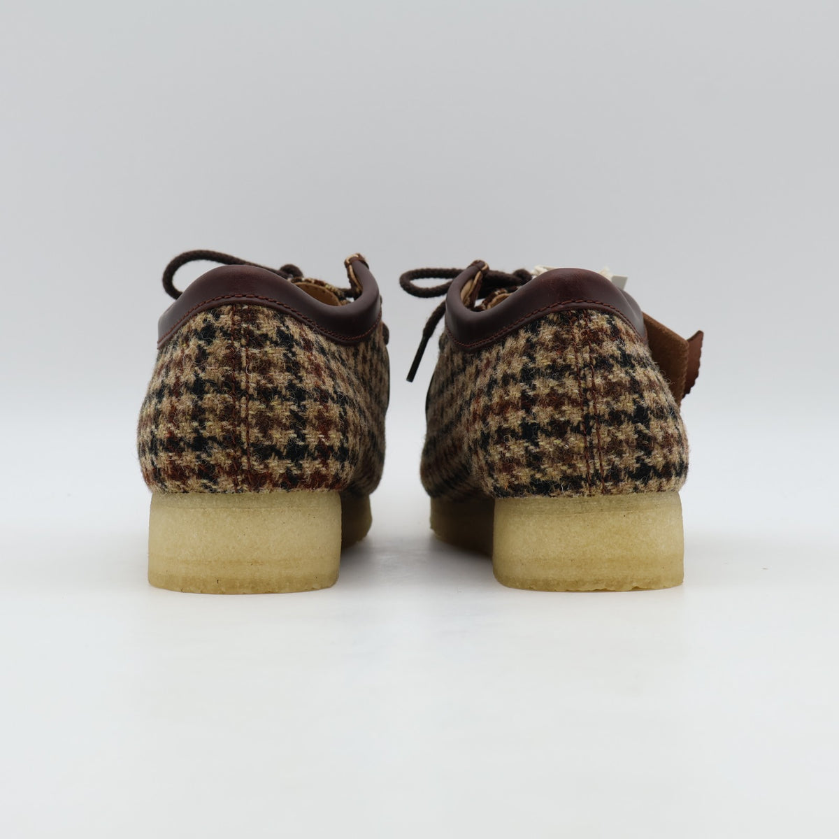 26182791 Harris Tweed Ã Clarks Wallabee Brown Tweed Combi ( Men's )