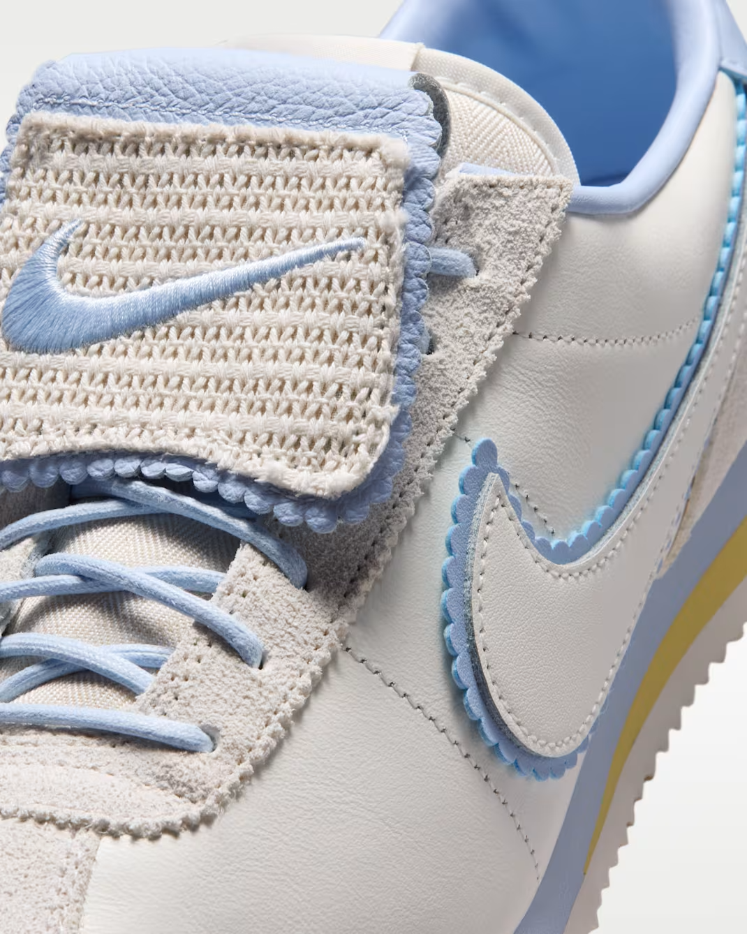 IW6363-117 Nike Cortez Sail Hydro Blue (Women's)
