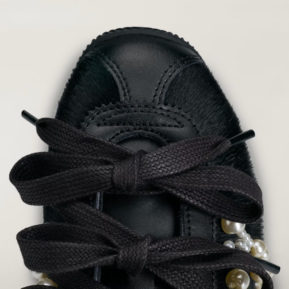 KH7275 Simone Rocha Ã adidas Japan Slip-On Pony Hair "Core Black" (Women's)