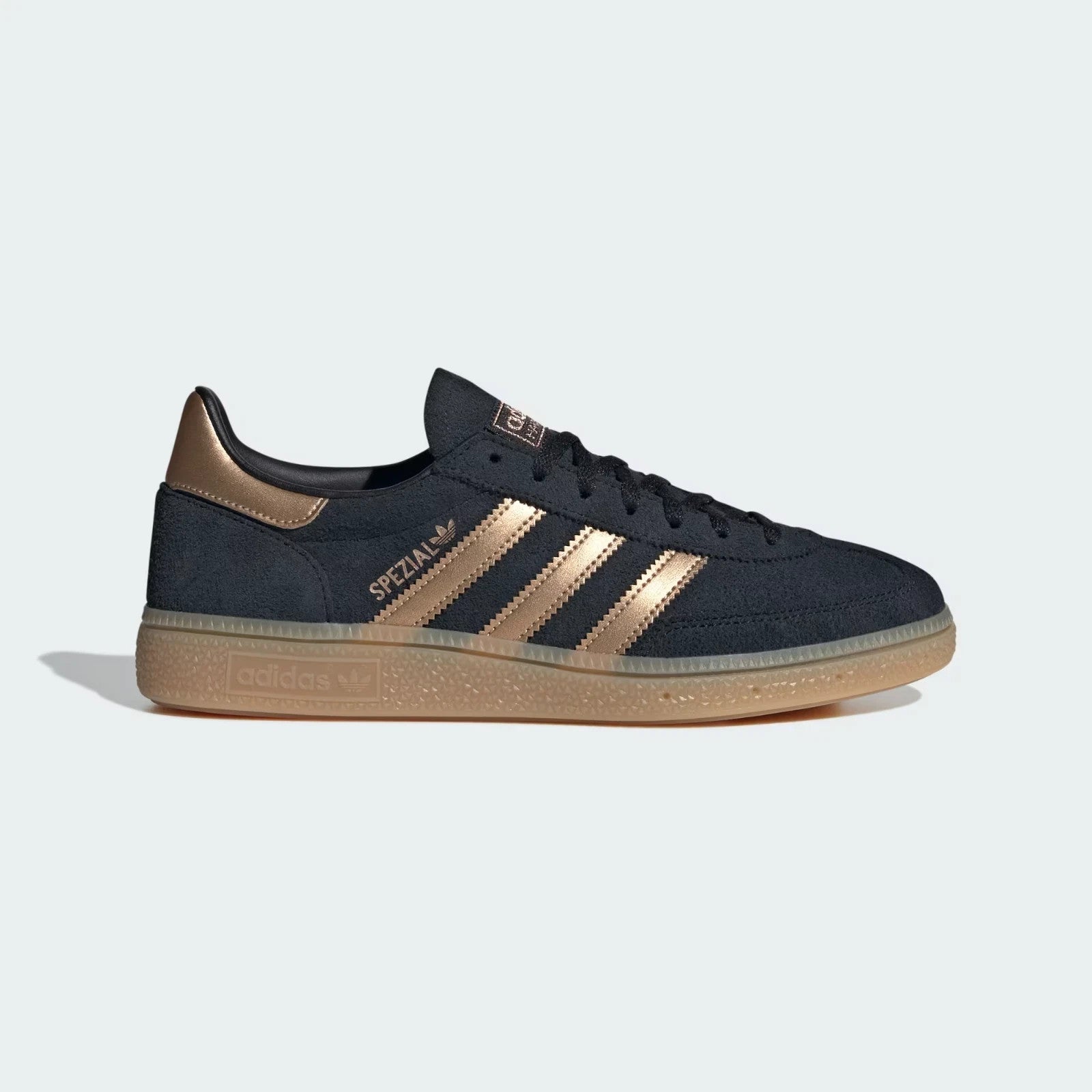 KI3298 adidas Originals Handball Spezial Core Black Copper Metallic Gum (Women's