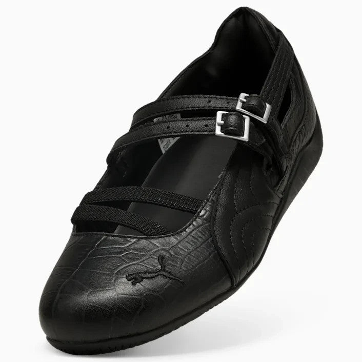 405327-01 Puma SPEEDCAT BALLET CROC WNS "PUMA BLACK-C.DARKGRAY"