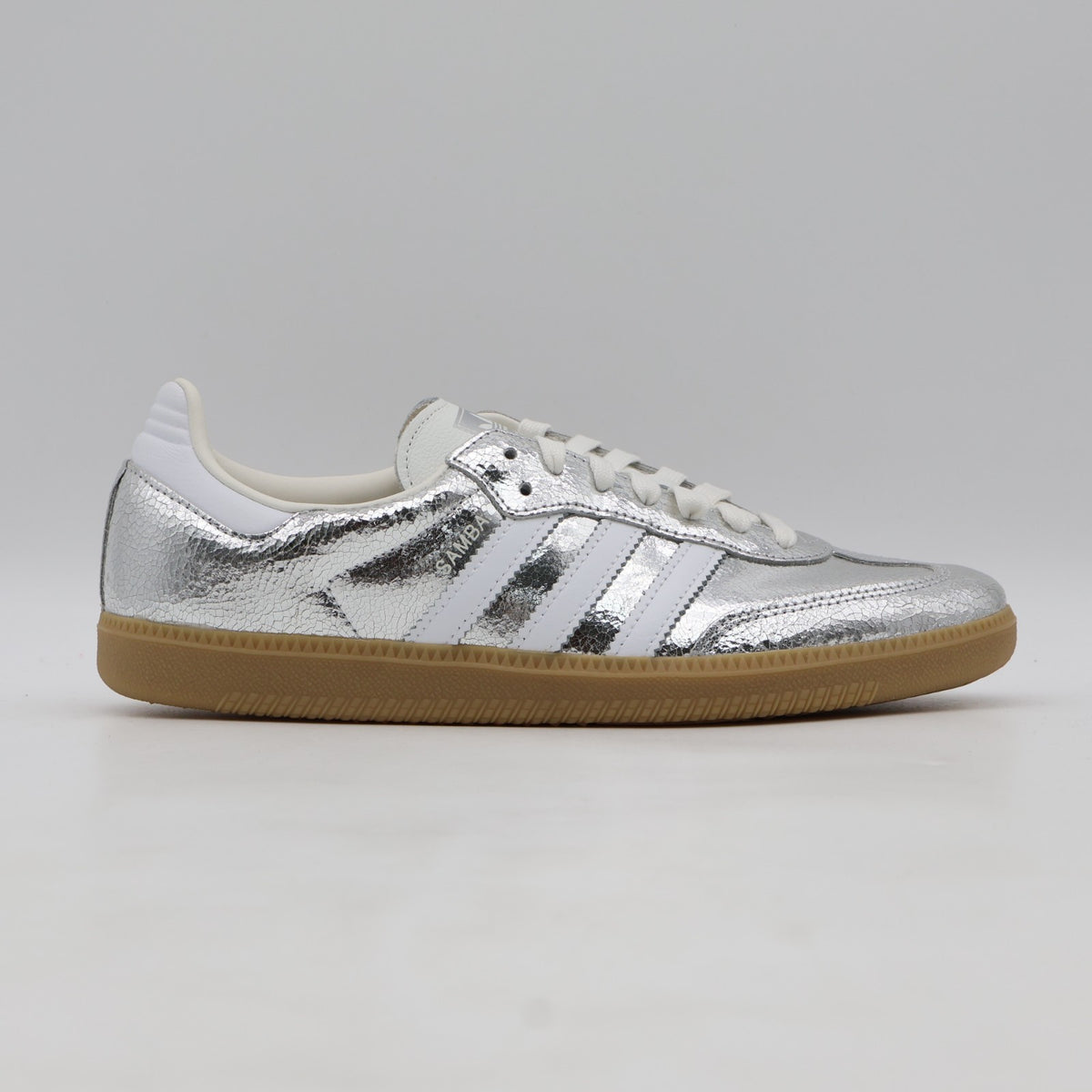 JR0035 adidas Originals Samba OG Metallic Silver (Women's)