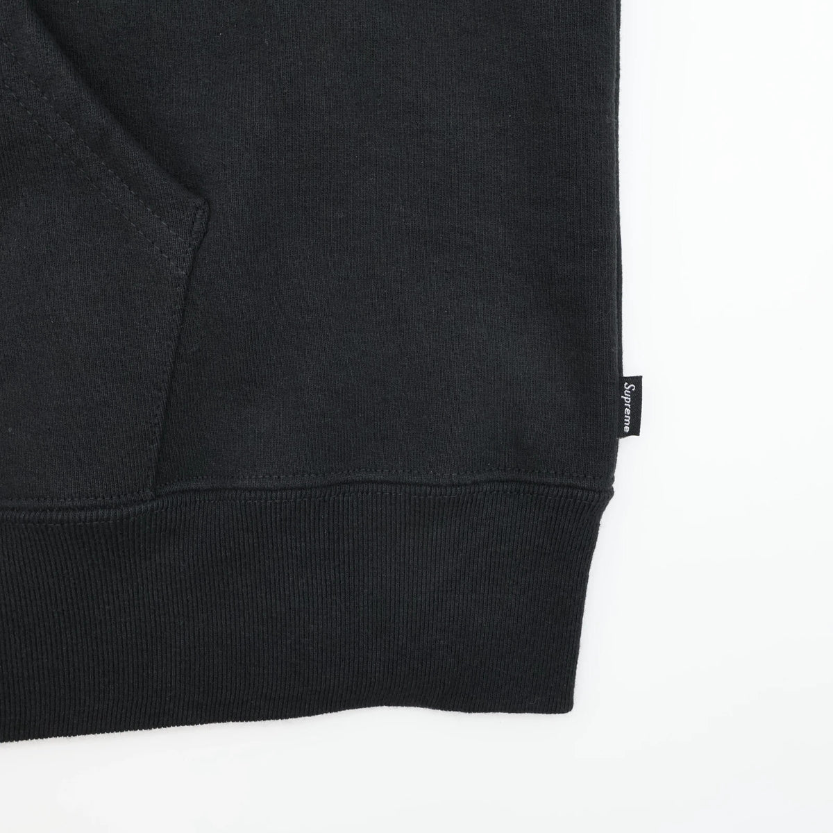 Supreme S Logo Zip Up Hooded Sweatshirt Black (FW24)