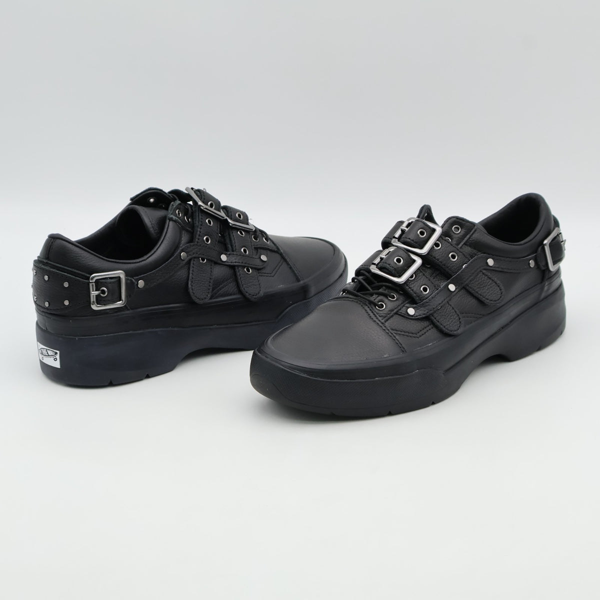 VN000EEDBLK Vans Premium Old Skool Buckle Black Efron Danzig (Men's)