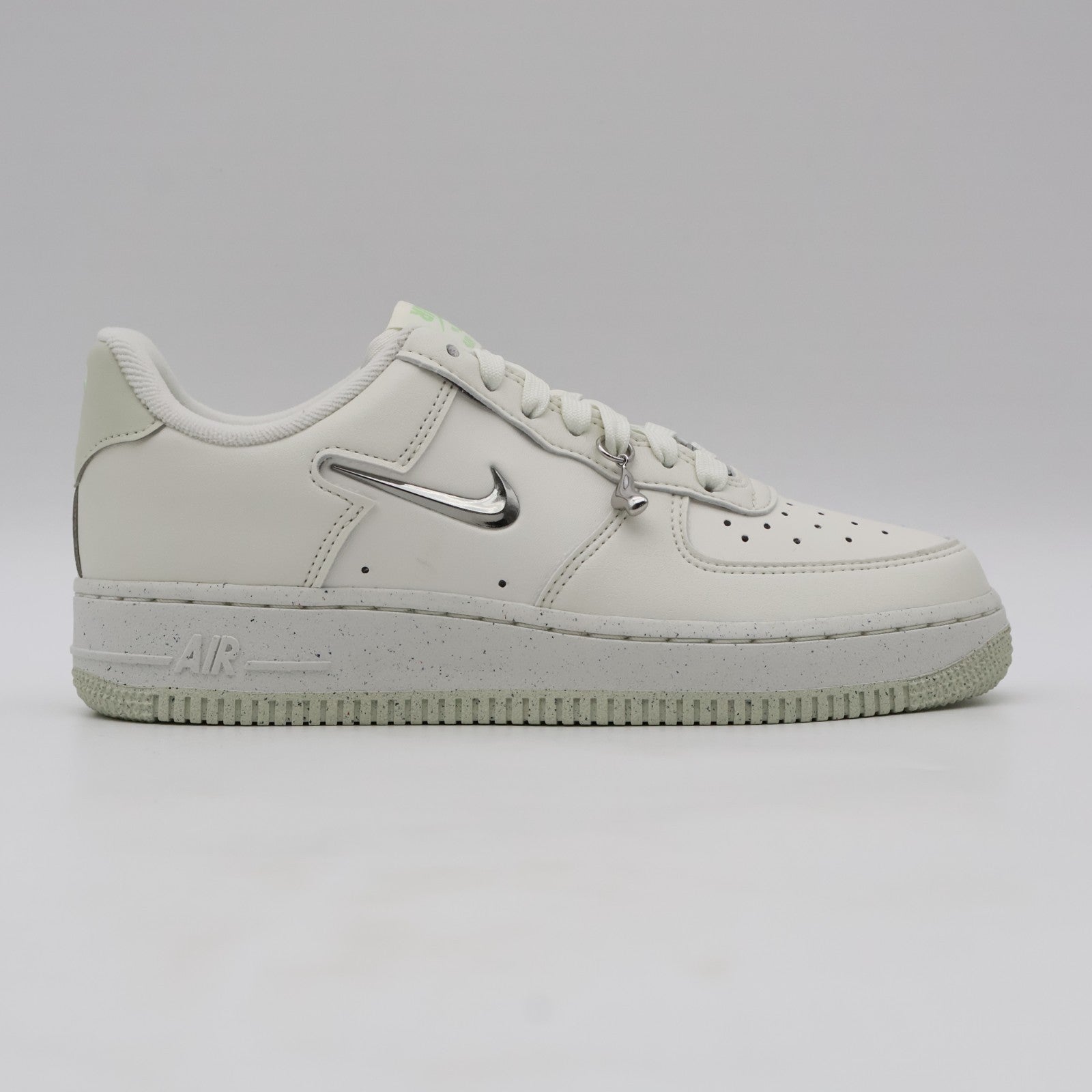 FN8540-100 Nike Air Force1 Low Next Nature SE Sail Sea Glass Volt (Women's)