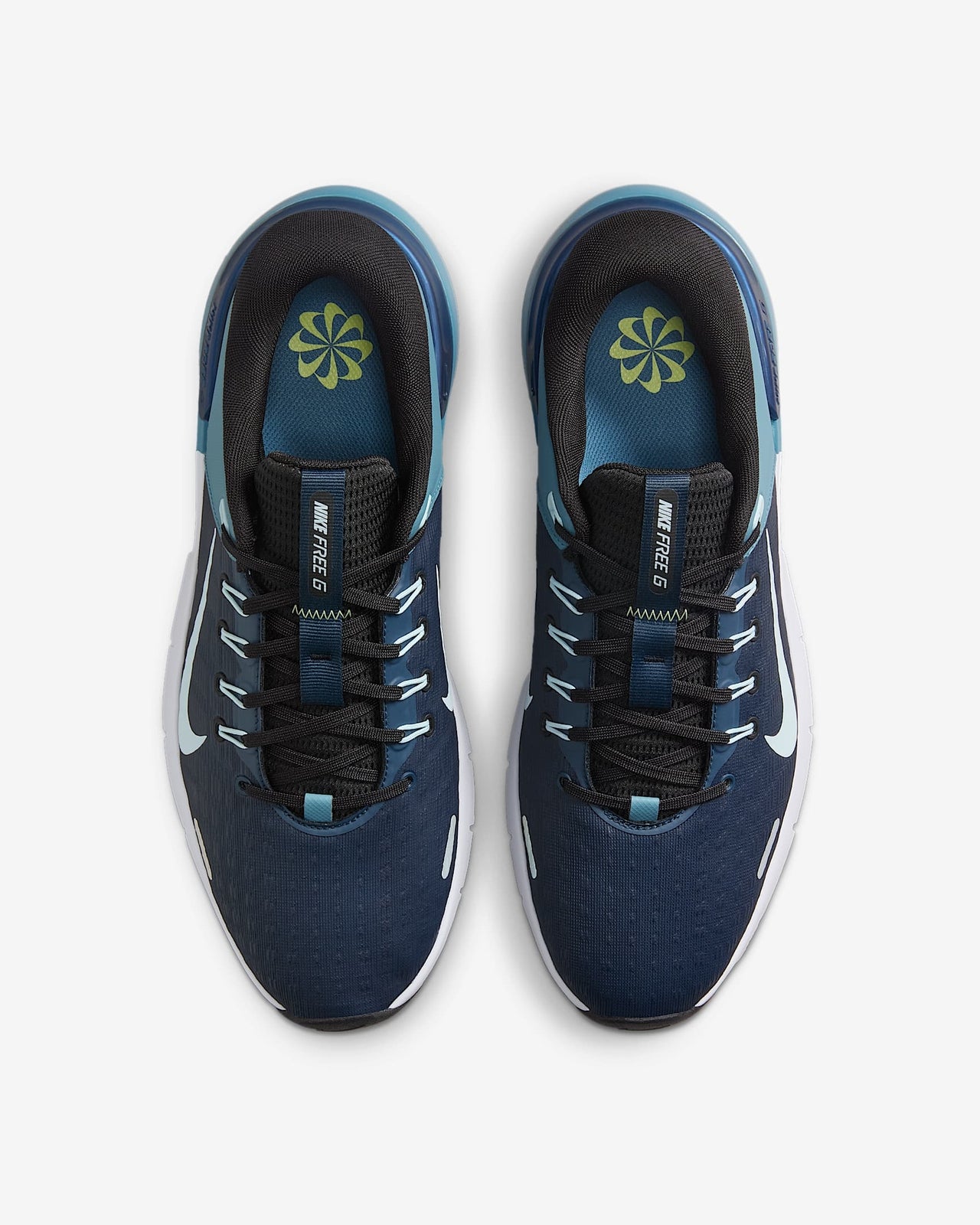 FN0332-401 Nike Free Golf NN Armory Navy Black Glacier Blue (Men's)