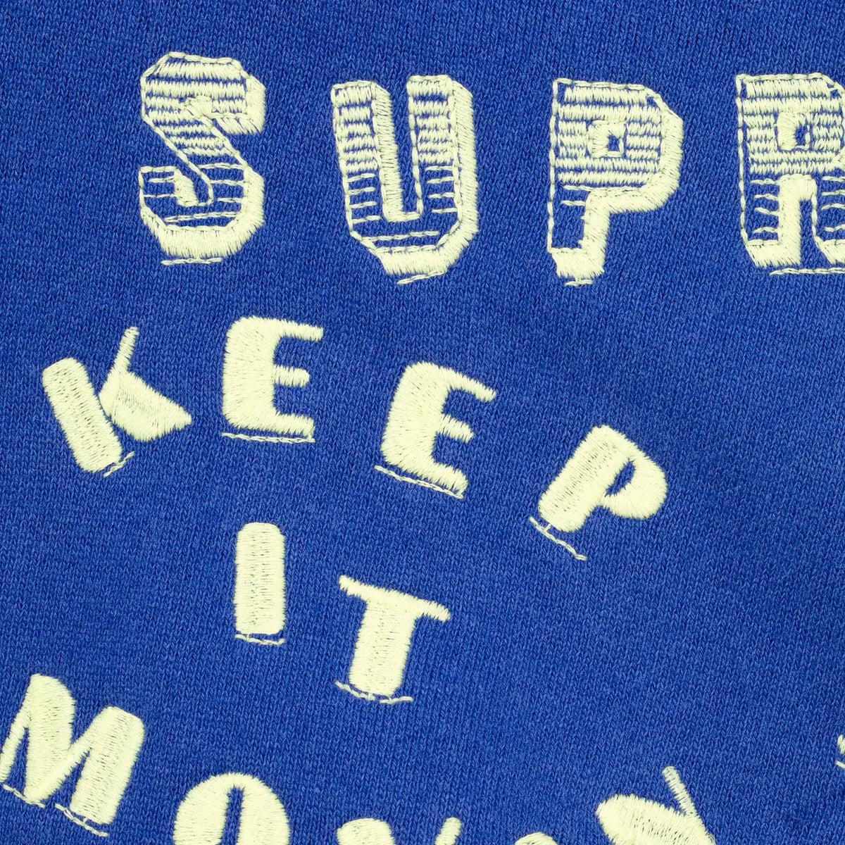 Supreme Too Deadly Hooded Sweatshirt Royal