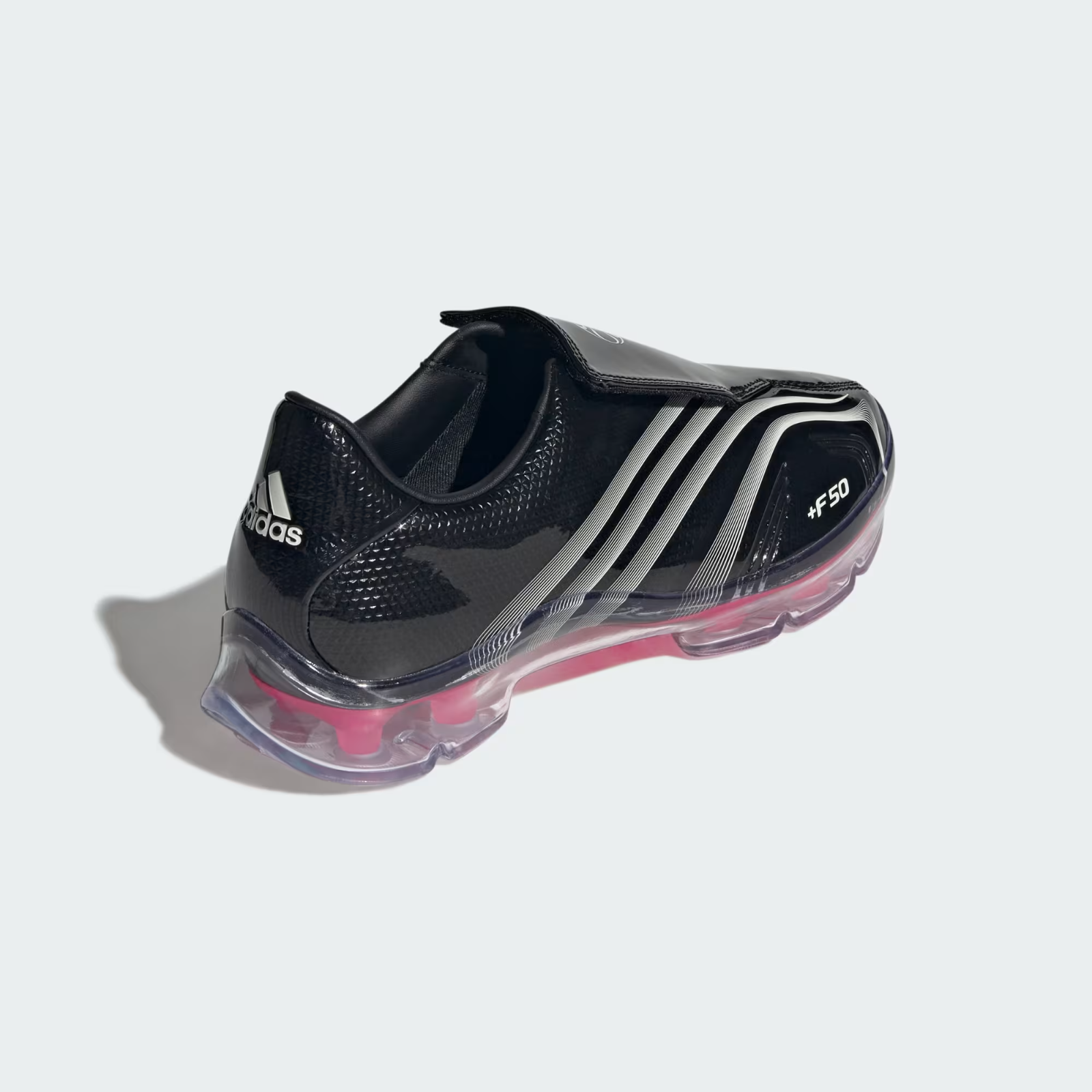 KK0908 adidas F50 Adiframe "Core Black/Zero Metalic/Lucid Pink" (Women's)