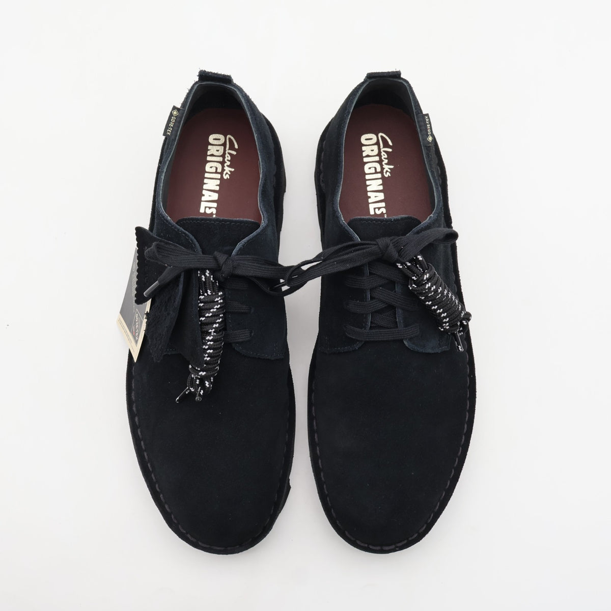 26182699 Clarks Desert London GORE-TEX Black Suede (Men's)