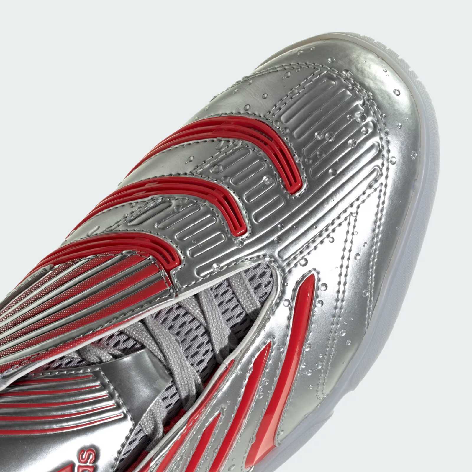 KH6906 Coca-Cola Ã adidas Predator Sala "Silver Metallic/None/Grey Two" (Men's)