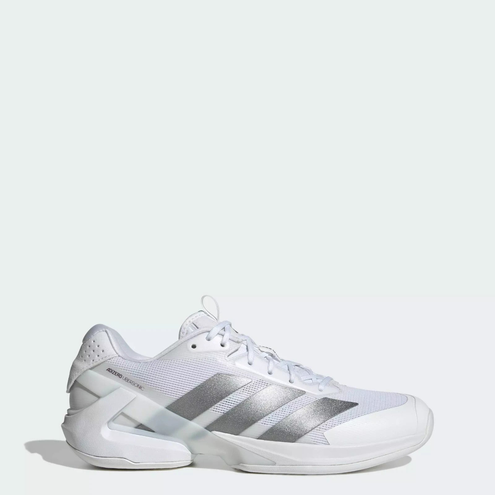 KK4409 adidas Adizero Ubersonic 5 Tennis Cloud White/Tech Grey Metallic (Men's)