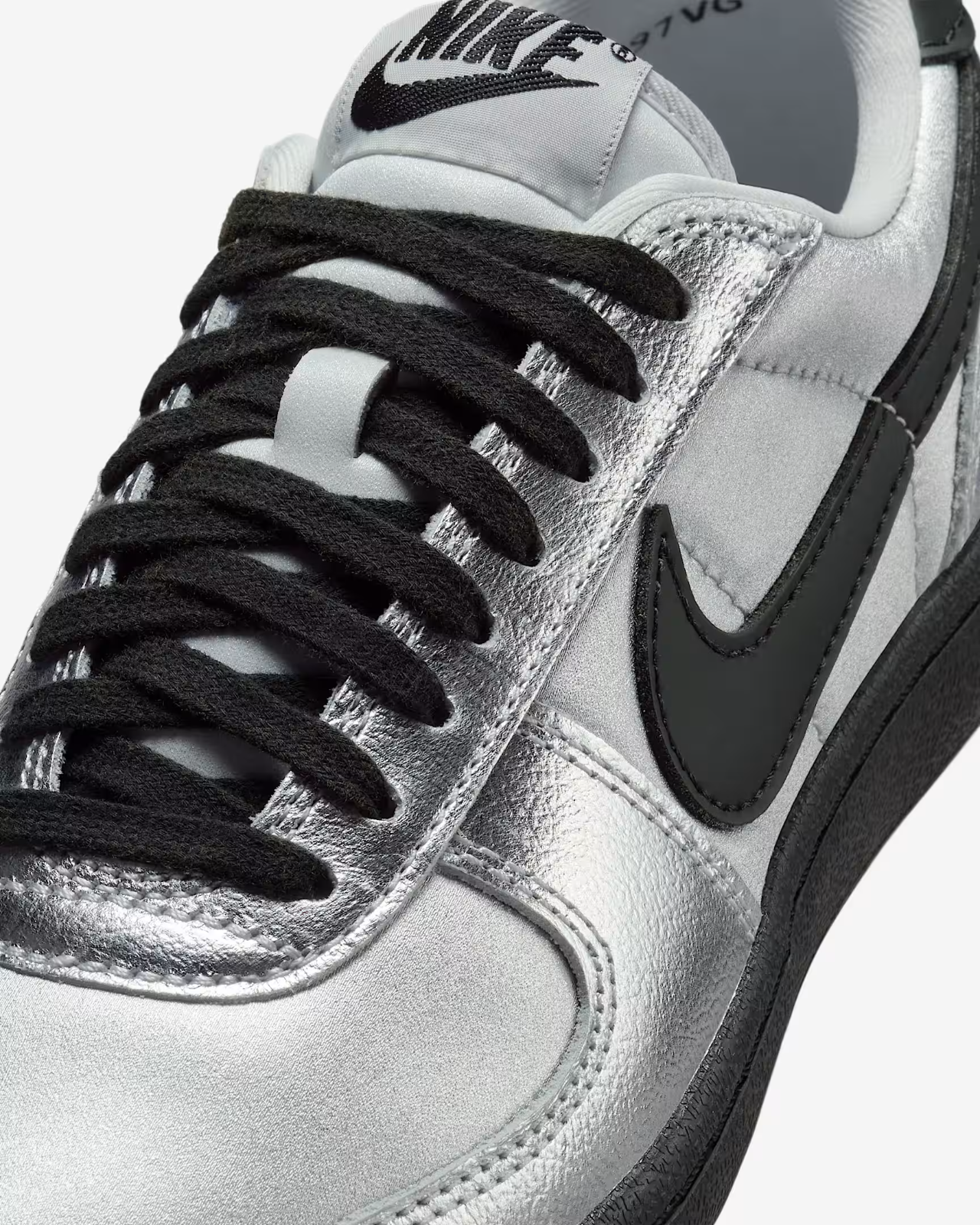 HQ7397-001 Nike  Field General Metallic Silver Photon Dust White Black (Women's)