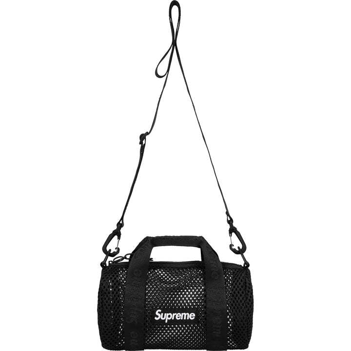 Supreme Mesh Mini Duffle Bag Black (25SS)