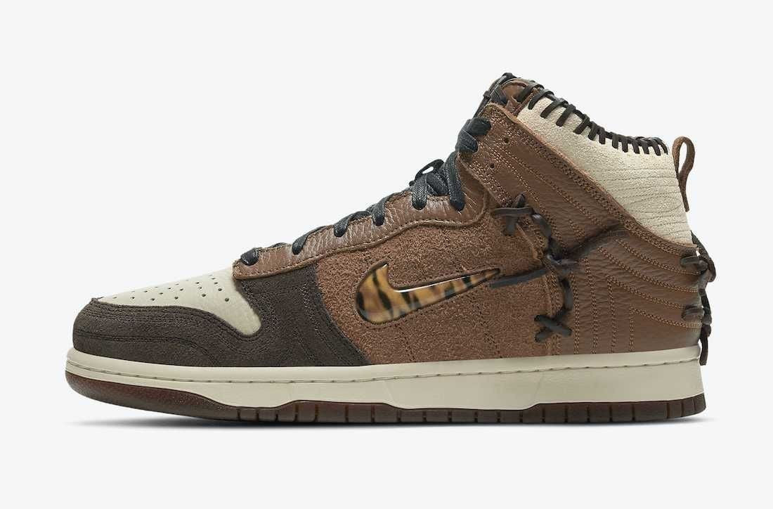 CZ8125-200 Bodega Ã Nike Dunk High "Legend Fauna Brown" (Men's)