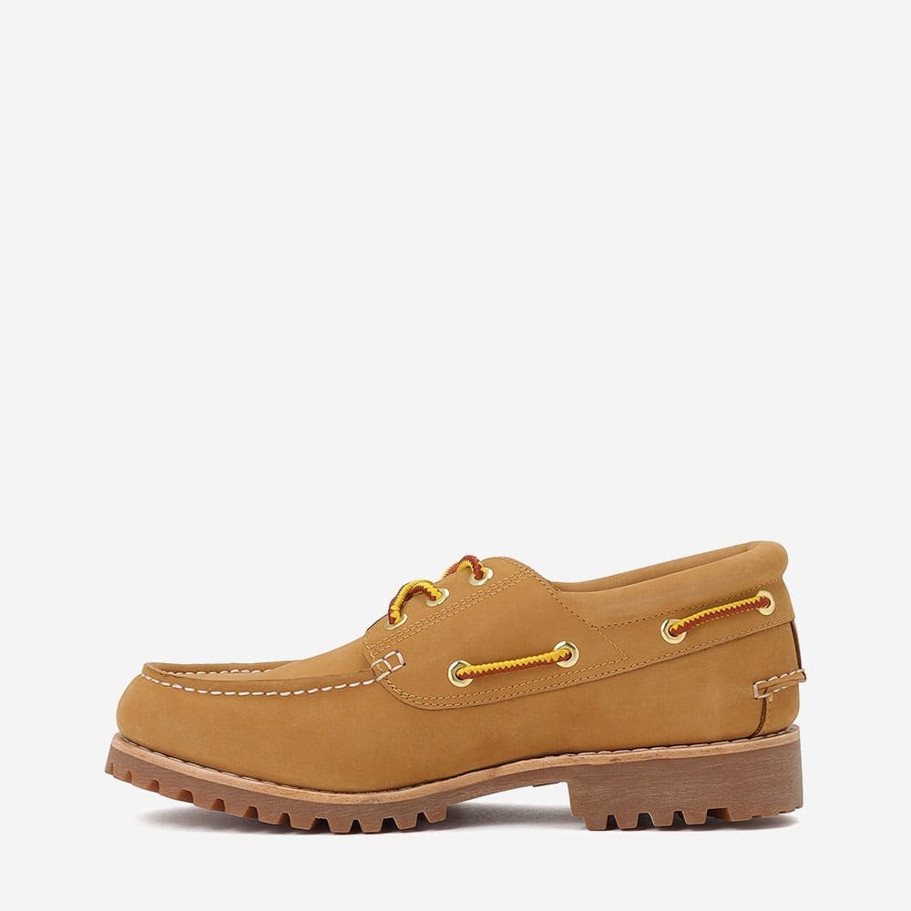 TB0A44YF754 andrelMhoffwann Timberland 3 Eye Classic Lug Wheat (Men's)