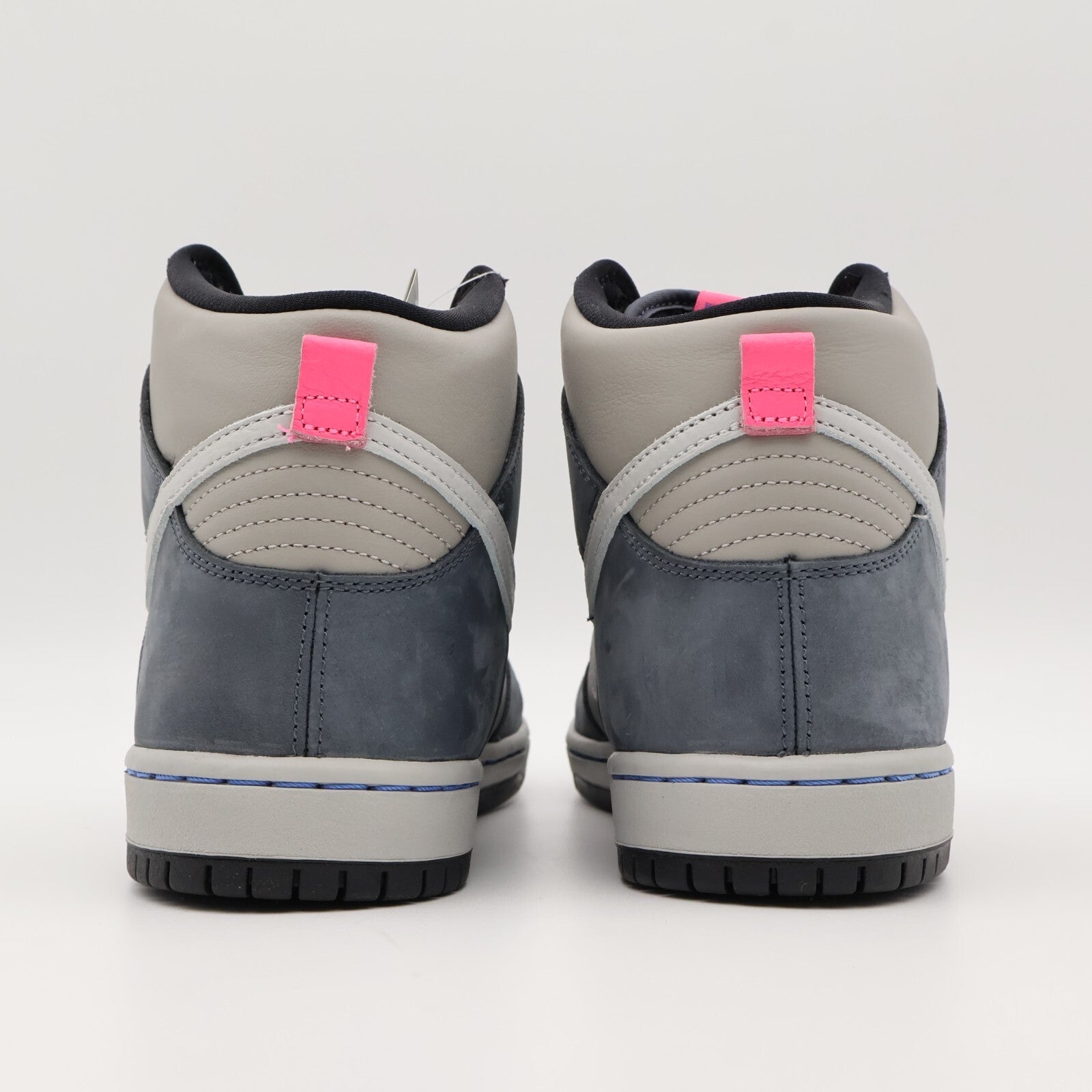 DJ9800-001 Nike SB Dunk High Pro Medium Grey Pink Flint Flamingo Gray Fog