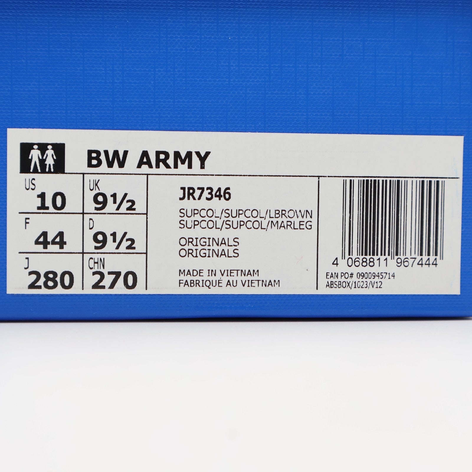 JR7346 adidas Originals BW Army Supplier Colour Light Brown (Men's)