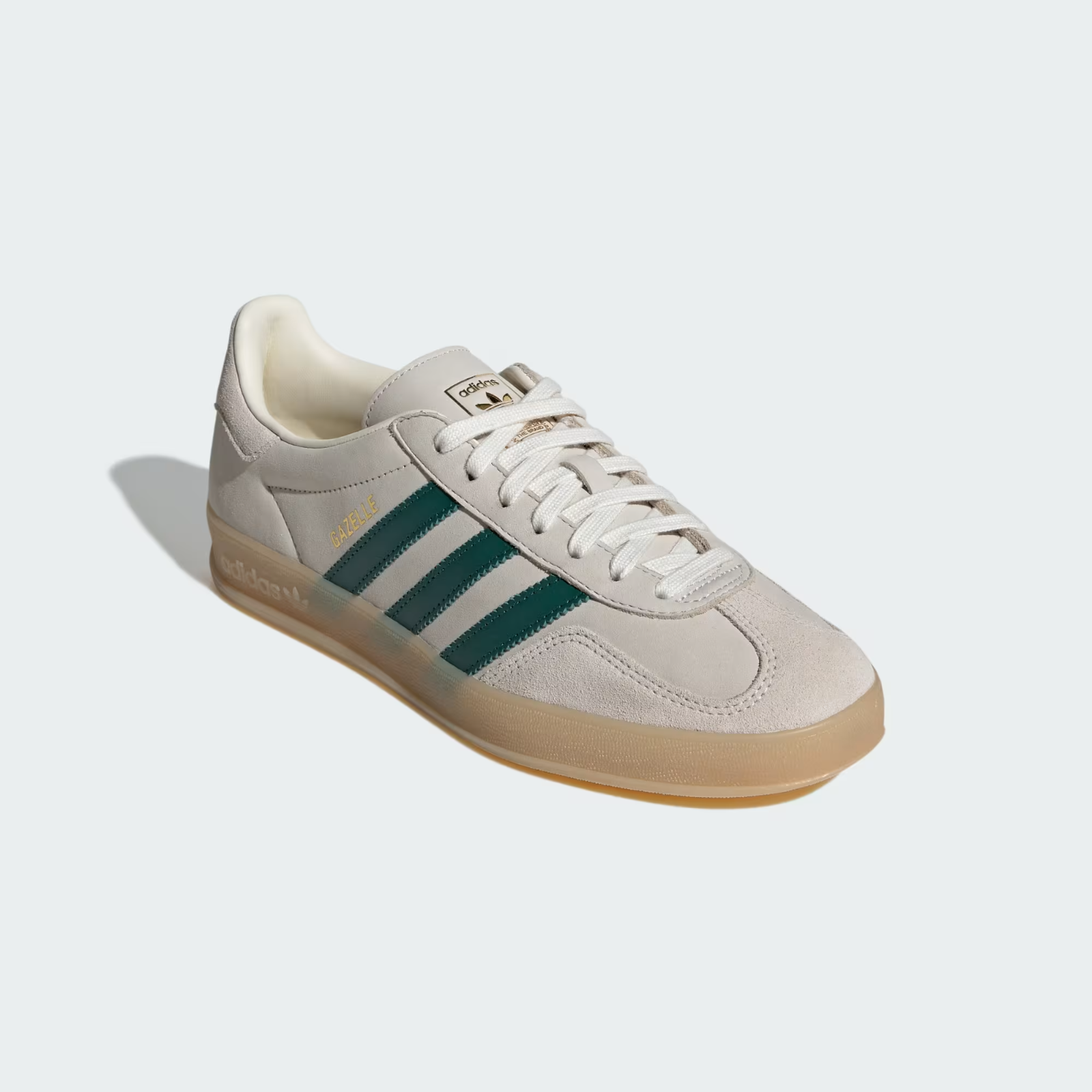 IH9675 adidas Gazelle Indoor Cream White Collegiate Green (Men's)