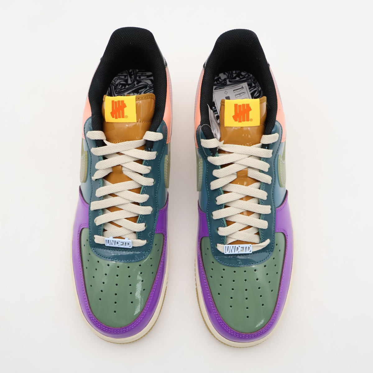 DV5255-500 Nike Air Force 1 Low SP Undefeated Multi-Patent Wild Berry