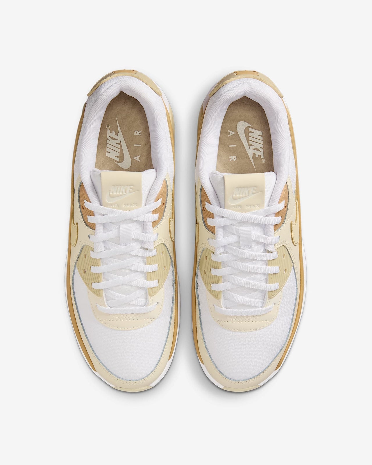 FD4328-112 Nike Max 90 LV8 White Club Gold Coconut Milk Team Gold (Women's)