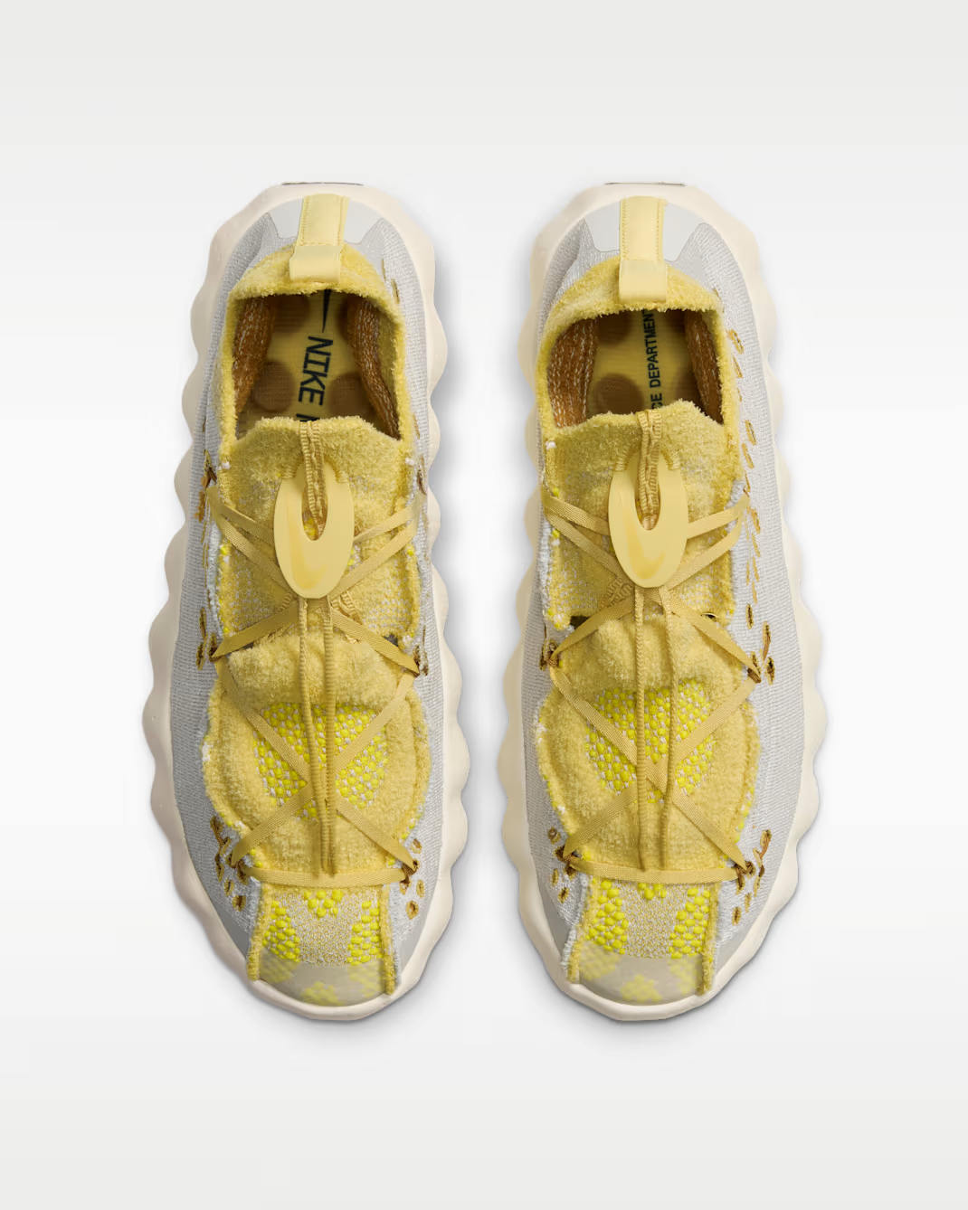 IR2176-003 Nike Mind 002 Flyknit "Light Bone/Saturn Gold" (Men's)