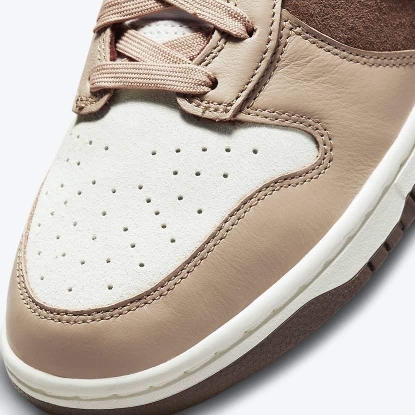 DH5348-100 Nike Dunk High PRM "Light Chocolate" (Men's)