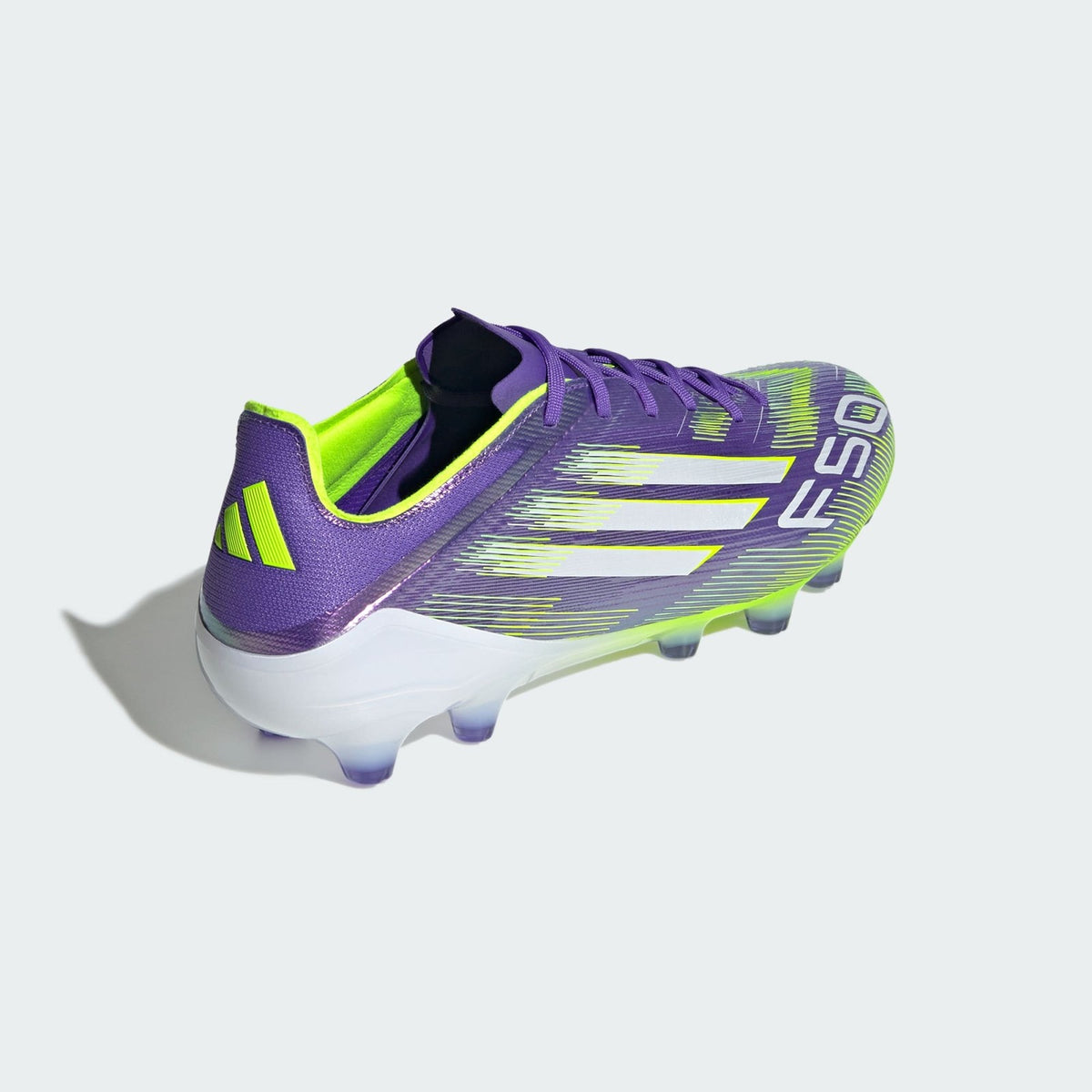 JR4396 adidas F50 Pro HG/AG Japan Purple Rush Cloud White Lucid Lemon (Men's)